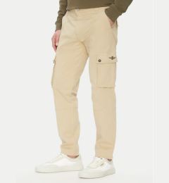 Снимка на Aeronautica Militare Текстилни панталони 251PA1665CT3534 Бежов Regular Fit