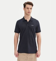 Снимка на Aeronautica Militare Тениска с яка и копчета 251PO1843P191 Тъмносин Regular Fit