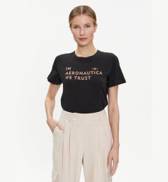 Снимка на Aeronautica Militare Тишърт 241TS2233DJ510 Черен Regular Fit