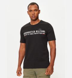 Снимка на Aeronautica Militare Тишърт 242TS1942J538 Черен Regular Fit