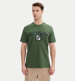 Снимка на Aeronautica Militare Тишърт 251TS2379J674 Зелен Regular Fit