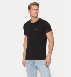 Снимка на Aeronautica Militare Тишърт AM1UTI003 Черен Regular Fit