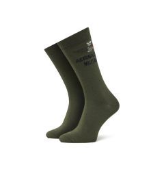 Снимка на Aeronautica Militare Чорапи дълги мъжки 251CZ011L499 Зелен