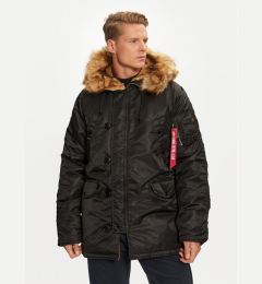 Снимка на Alpha Industries Зимно яке 103141 Черен Regular Fit
