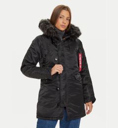 Снимка на Alpha Industries Парка 113007 Черен Regular Fit
