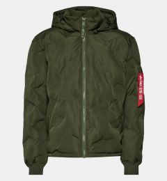 Снимка на Alpha Industries Преходно яке Logo 108107 Зелен Regular Fit