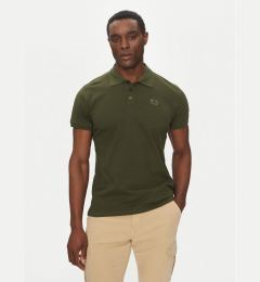 Снимка на Alpha Industries Тениска с яка и копчета X-Fit 136600 Зелен Regular Fit