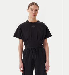Снимка на Alpha Industries Тишърт Waisted 148070 Черен Regular Fit