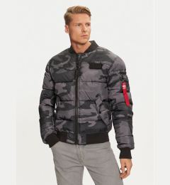 Снимка на Alpha Industries Яке бомбър 138116C Черен Regular Fit