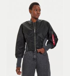 Снимка на Alpha Industries Яке бомбър 148003 Черен Regular Fit