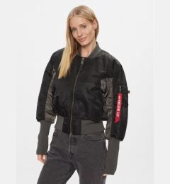 Снимка на Alpha Industries Яке бомбър MA-1 Cyber 108008 Черен Regular Fit