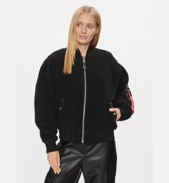 Снимка на Alpha Industries Яке бомбър MA-1 VF Teddy 108003 Черен Regular Fit