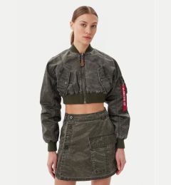 Снимка на Alpha Industries Яке бомбър MA-1 Vintage 156002 Зелен Regular Fit