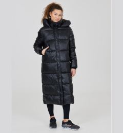Снимка на Athlecia Пухено яке Elly W Maxi Puffer EA233361 Черен Regular Fit