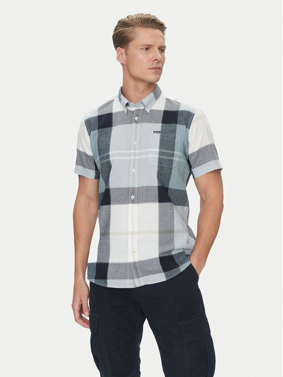 Снимка на Barbour Риза Gordon MSH5300TN45 Тъмносин Regular Fit