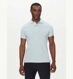Снимка на Barbour Тениска с яка и копчета Tartan MML0012BU44 Светлосиньо Regular Fit