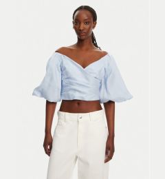 Снимка на BARDOT Блуза Eva Linen 57892TB2 Светлосиньо Regular Fit
