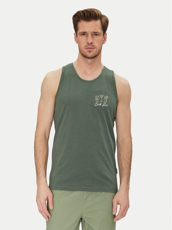 Снимка на Blend Мъжки топ 20718289 Зелен Regular Fit