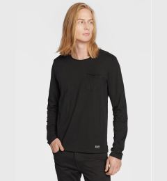 Снимка на Blend Тениска с дълъг ръкав Nicolai 20703060 Черен Regular Fit