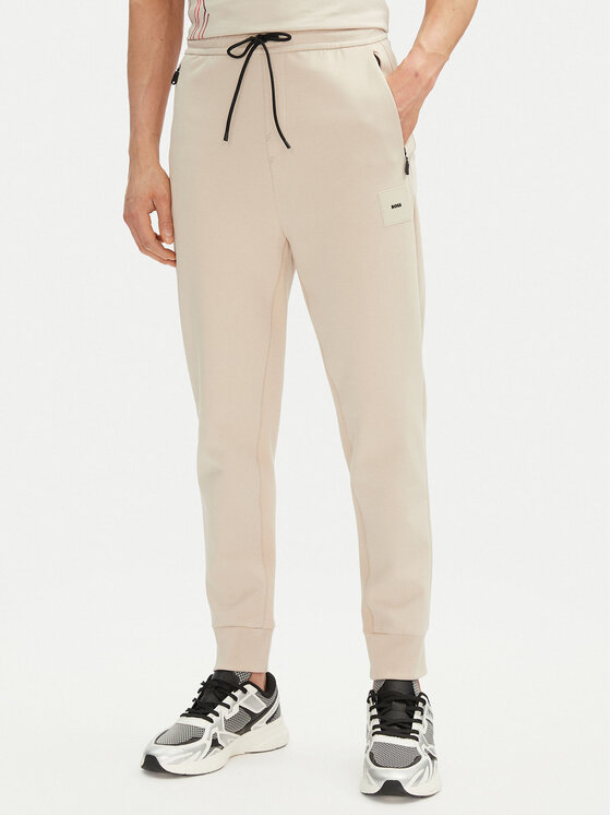 Снимка на BOSS Долнище анцуг Hadiko 50537198 Бежов Regular Fit