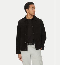 Снимка на BOSS Кожено яке Jomare 50537118 Черен Regular Fit