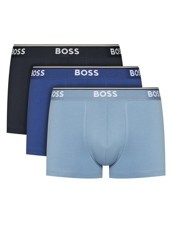 Снимка на BOSS Комплект 3 чифта боксерки Trunk 3P Power 50531684 Син