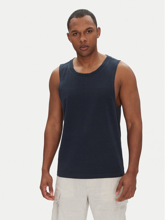 Снимка на BOSS Мъжки топ 50536739 Тъмносин Regular Fit