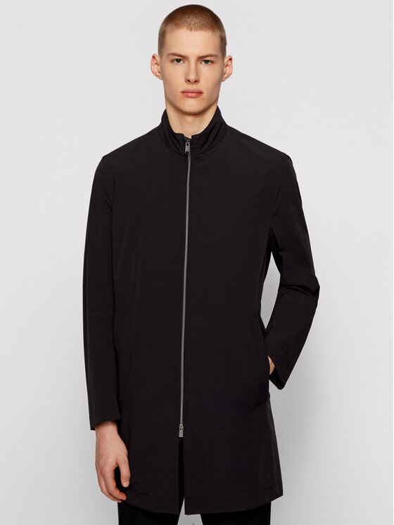 Снимка на Boss Преходно палто Deean 50450011 Черен Slim Fit