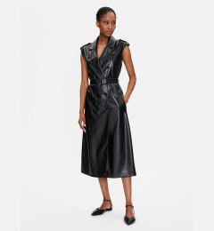 Снимка на Boss Рокля от имитация на кожа Dujeta 50518473 Черен Regular Fit