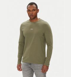 Снимка на BOSS Тениска с дълъг ръкав Tchark 50473286 Зелен Regular Fit