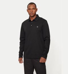 Снимка на Boss Тениска с яка и копчета 50523917 Черен Regular Fit