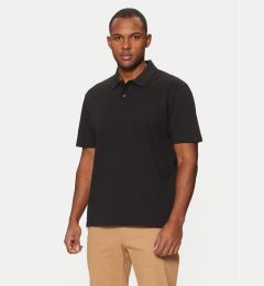 Снимка на BOSS Тениска с яка и копчета C-Parris 104 50531402 Черен Regular Fit