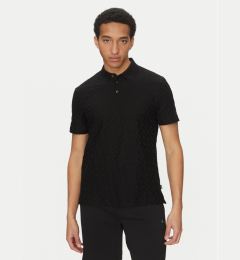 Снимка на BOSS Тениска с яка и копчета H-Pack 80 50537132 Черен Regular Fit