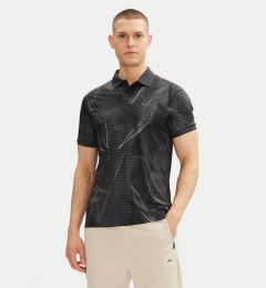 Снимка на BOSS Тениска с яка и копчета Paddy Desert Active 50537757 Черен Regular Fit