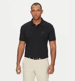Снимка на BOSS Тениска с яка и копчета Paddy TL 50533273 Черен Regular Fit