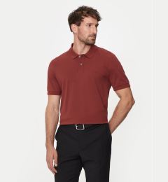 Снимка на BOSS Тениска с яка и копчета Pallas 50468301 Червен Regular Fit