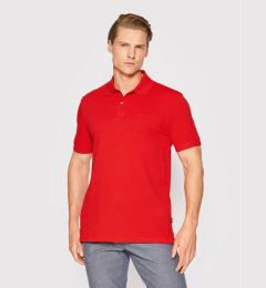 Снимка на Boss Тениска с яка и копчета Pallas 50468362 Червен Regular Fit