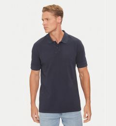 Снимка на Boss Тениска с яка и копчета Prime 50507813 Тъмносин Regular Fit