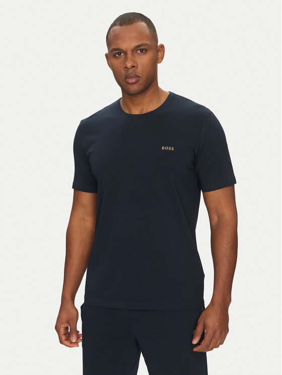 Снимка на BOSS Тишърт Mix&Match 50515312 Тъмносин Regular Fit