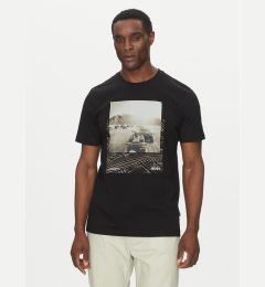 Снимка на BOSS Тишърт Te_Dunetrace 50539187 Черен Regular Fit