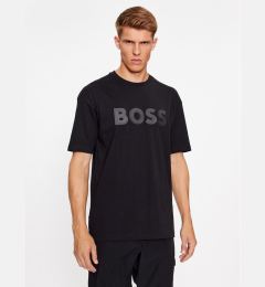 Снимка на Boss Тишърт Tee Lotus 50501232 Черен Regular Fit