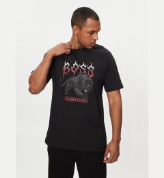 Снимка на Boss Тишърт TeePantera 50510223 Черен Regular Fit