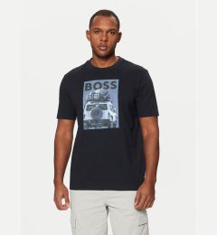 Снимка на BOSS Тишърт Te_Mextour 50535079 Тъмносин Regular Fit