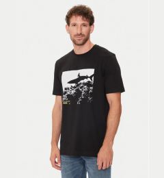 Снимка на Boss Тишърт Te_Sea_Horse 50515626 Черен Regular Fit