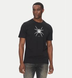 Снимка на BOSS Тишърт Te_Spiderbat 50534924 Черен Regular Fit