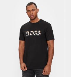 Снимка на Boss Тишърт Tiburt 427 50506923 Черен Regular Fit