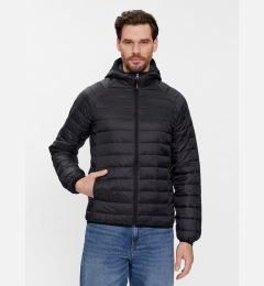 Снимка на Brave Soul Пухено яке MJK-HIKEHOODBLK Черен Regular Fit