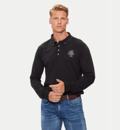 Снимка на Brave Soul Тениска с яка и копчета MLT-412KLAY Черен Regular Fit