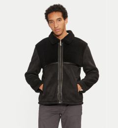 Снимка на Brave Soul Яке от имитация на кожа MJK-SALTBLACK Черен Regular Fit