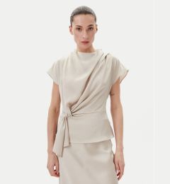 Снимка на Bruuns Bazaar Блуза Acacia BBW4427 Бежов Regular Fit